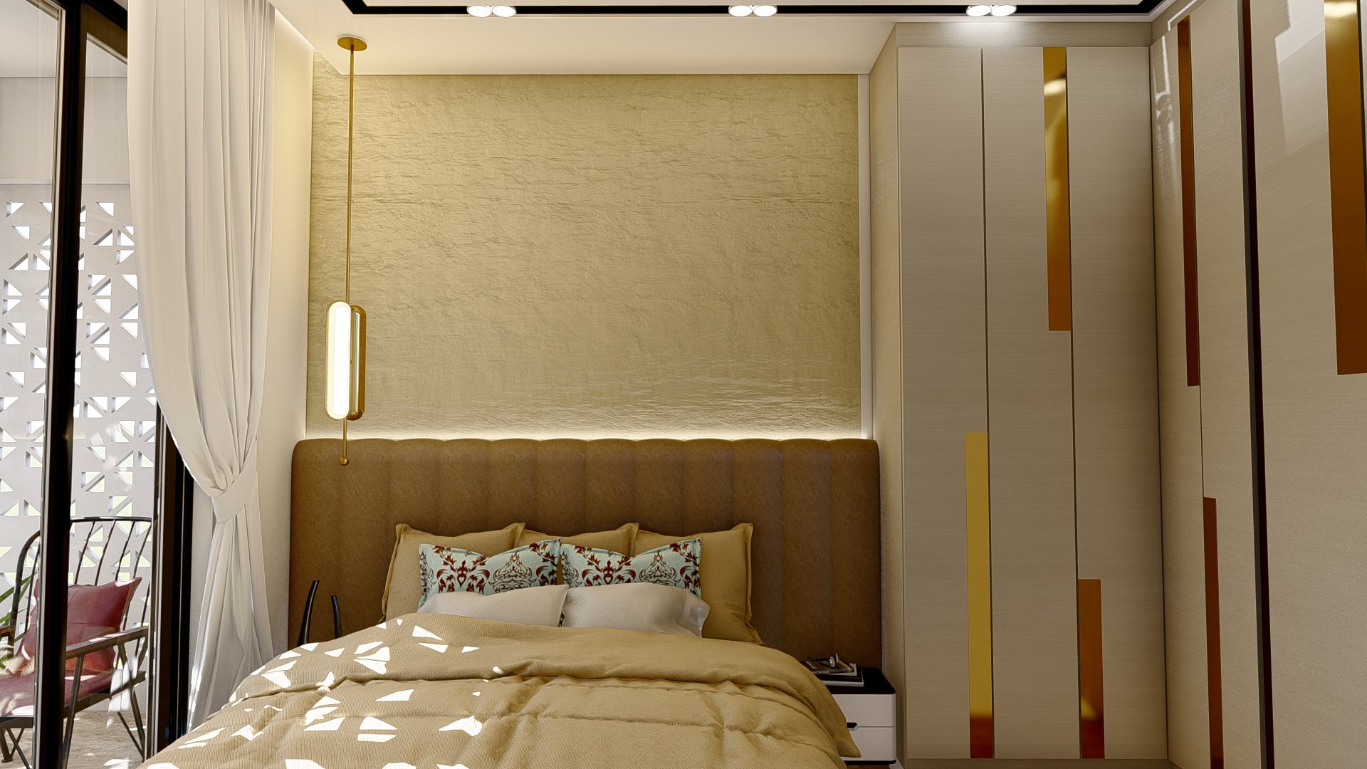 Modern Bedroom Remodel in Knightsbridge
