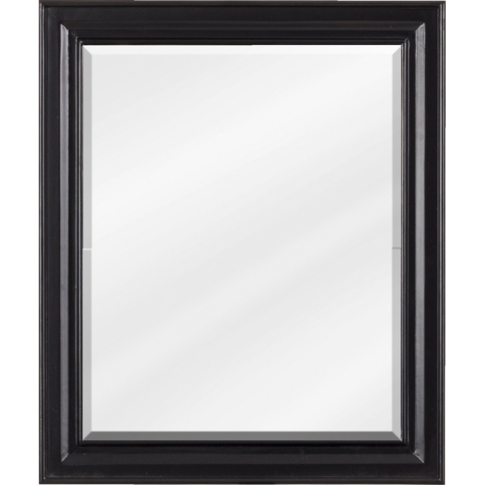 Elements MIR057 20" Douglas Mirror, Black