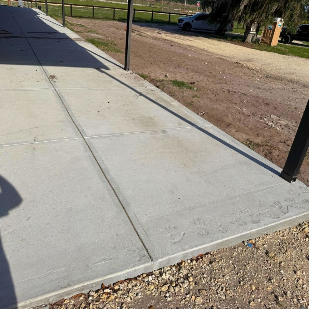 Residential Barndominium First-Floor Layout + Second-Floor Framing