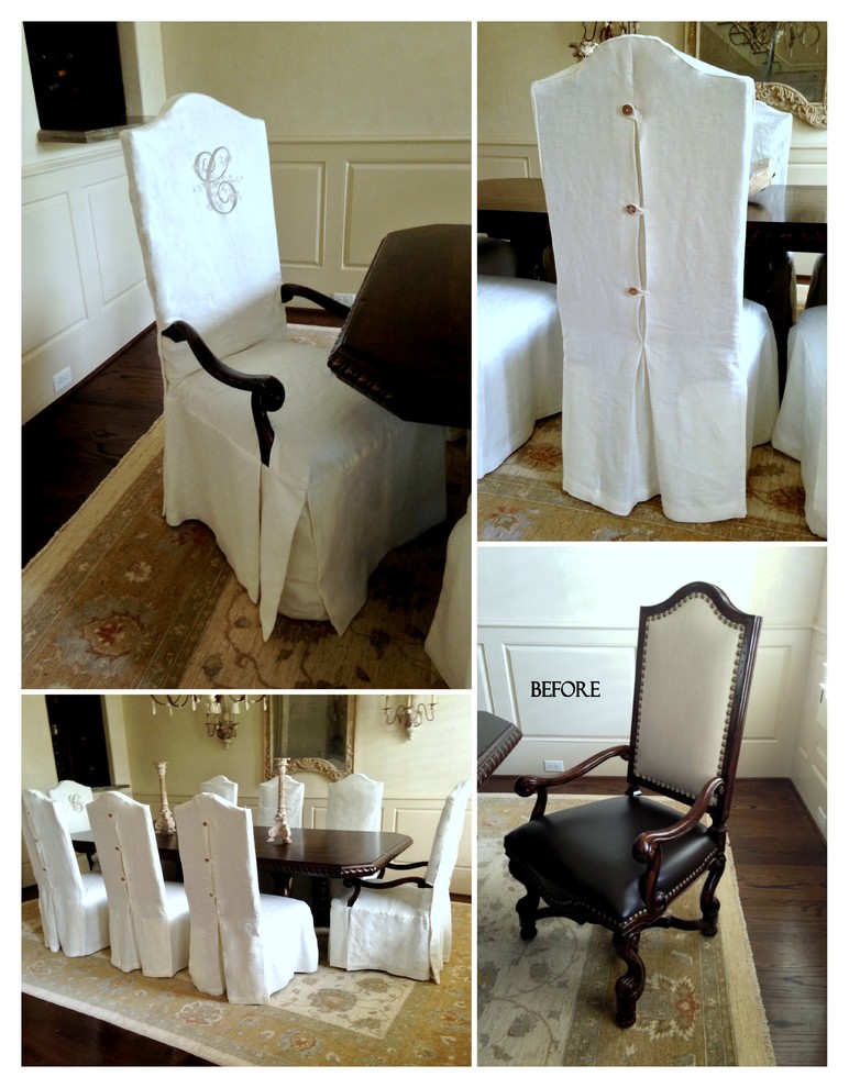 Dining Chair Slipcovers Traditional Houston By Ls - Slipcovers For Formal Dining Room Chairs Dining Chair Slipcovers Traditional Houston By Ls - Slipcovers For Formal Dining Room Chairs