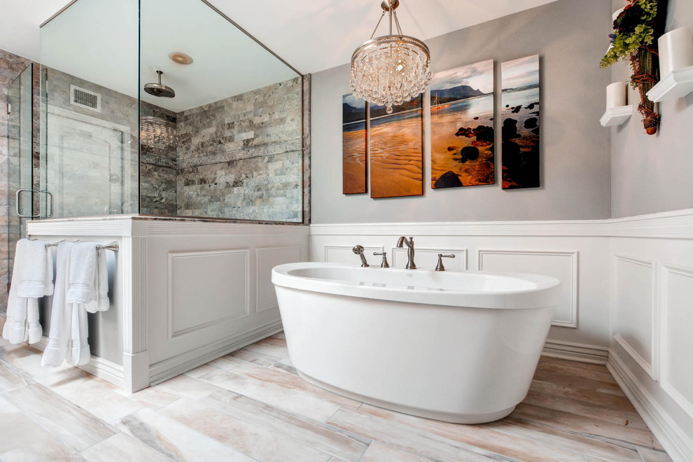 Arcadia Bathroom With Freestanding Tub