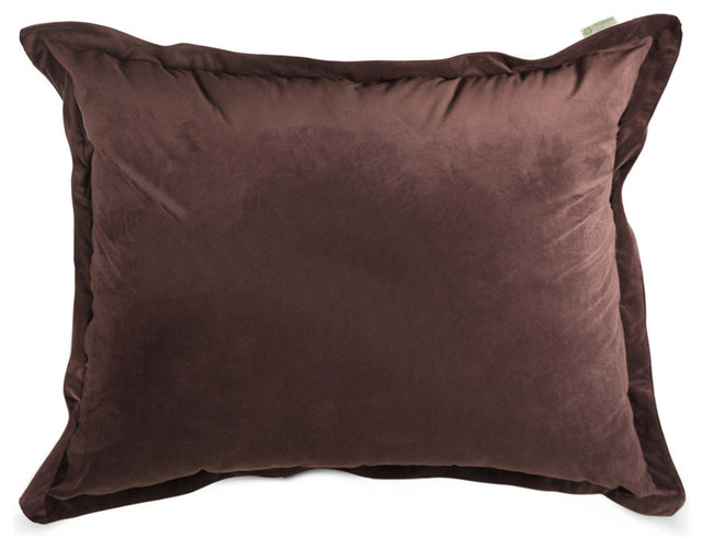 Majestic Home Goods Micro Velvet Floor Pillow Transitional