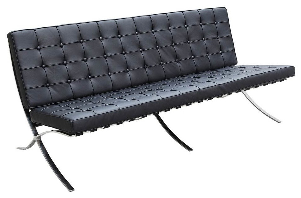 Modern Classics Pavilion Sofa, Black, 31.5