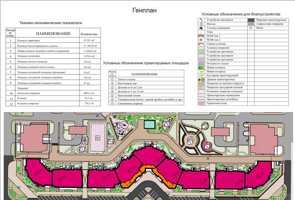 прилегающая территория ЖК