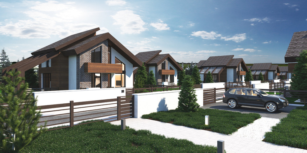 Проект типового дома для коттеджного поселка