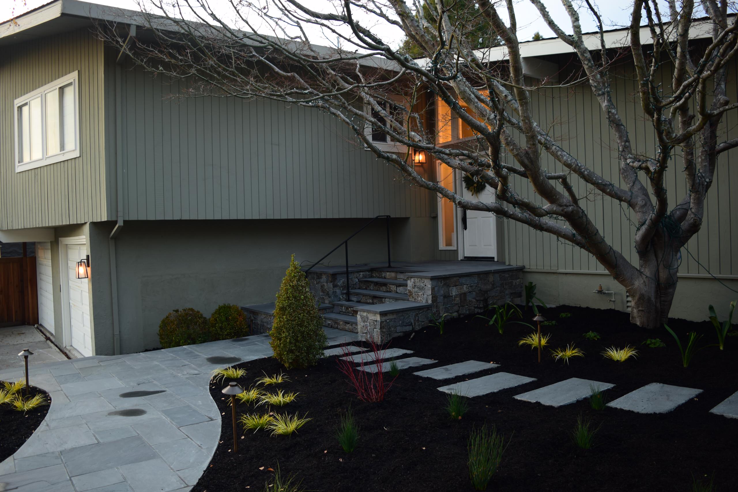 Entry pathway and steps