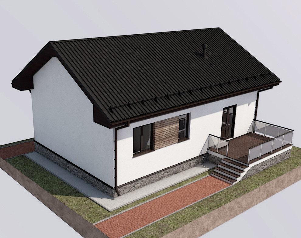 Одноэтажный дом на Старцева