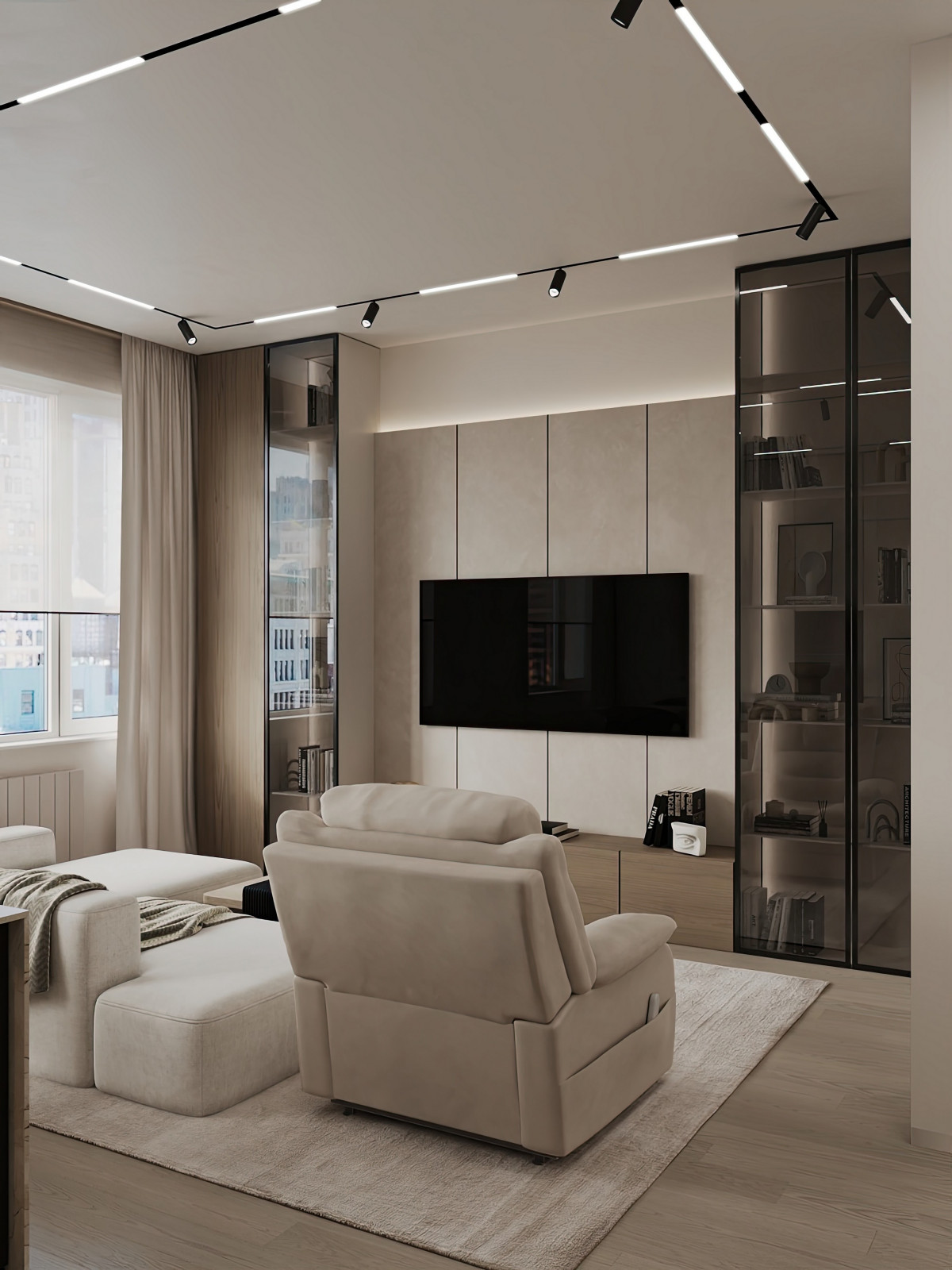 Дизайн и ремонт квартиры в ЖК Tophills - Минимализм как искусство