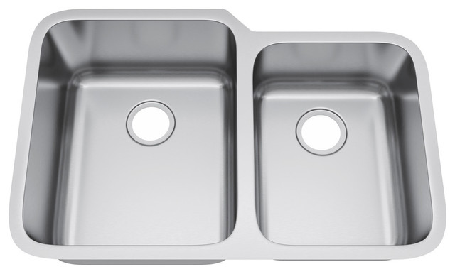 32 X21 Double Bowl 60 40 Undermount Stainless Steel Kitchen Sink 32 X21 Double Bowl 60 40 Undermount Stainless Steel Kitchen Sink Without