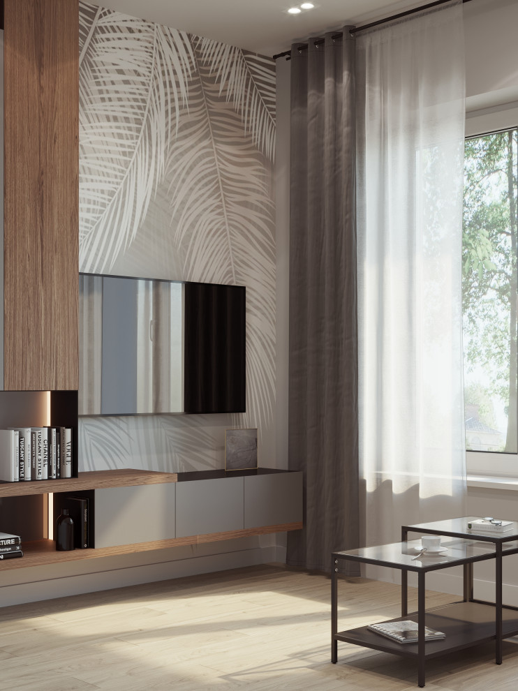 Квартира в стиле минимализм для