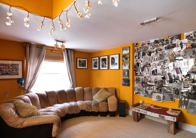 Drummonds Case Study eclectic-living-room