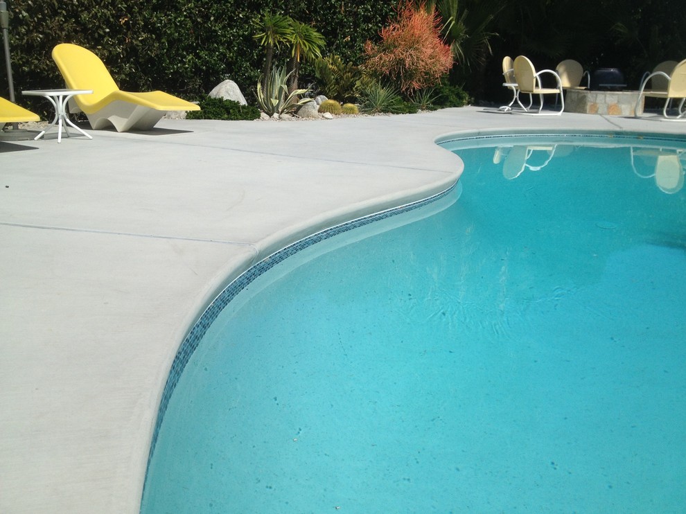 Design ideas for a midcentury pool in Los Angeles.