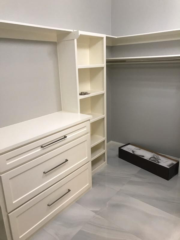 Organized and Elegant Custom Walk-in Closet