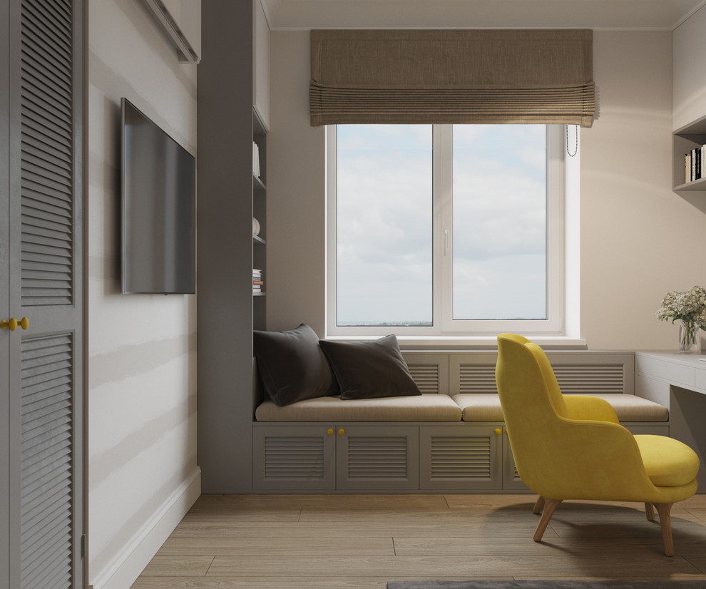 Рабочий кабинет в частном доме