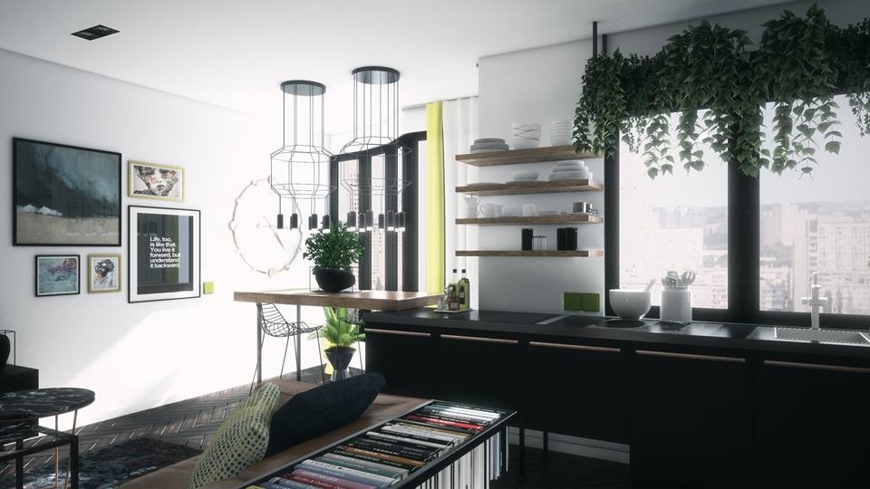 Квартира для молодого холостяка, 52 кв.м.