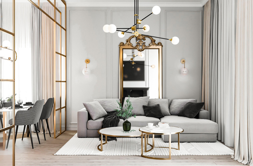 Квартира во французском стиле