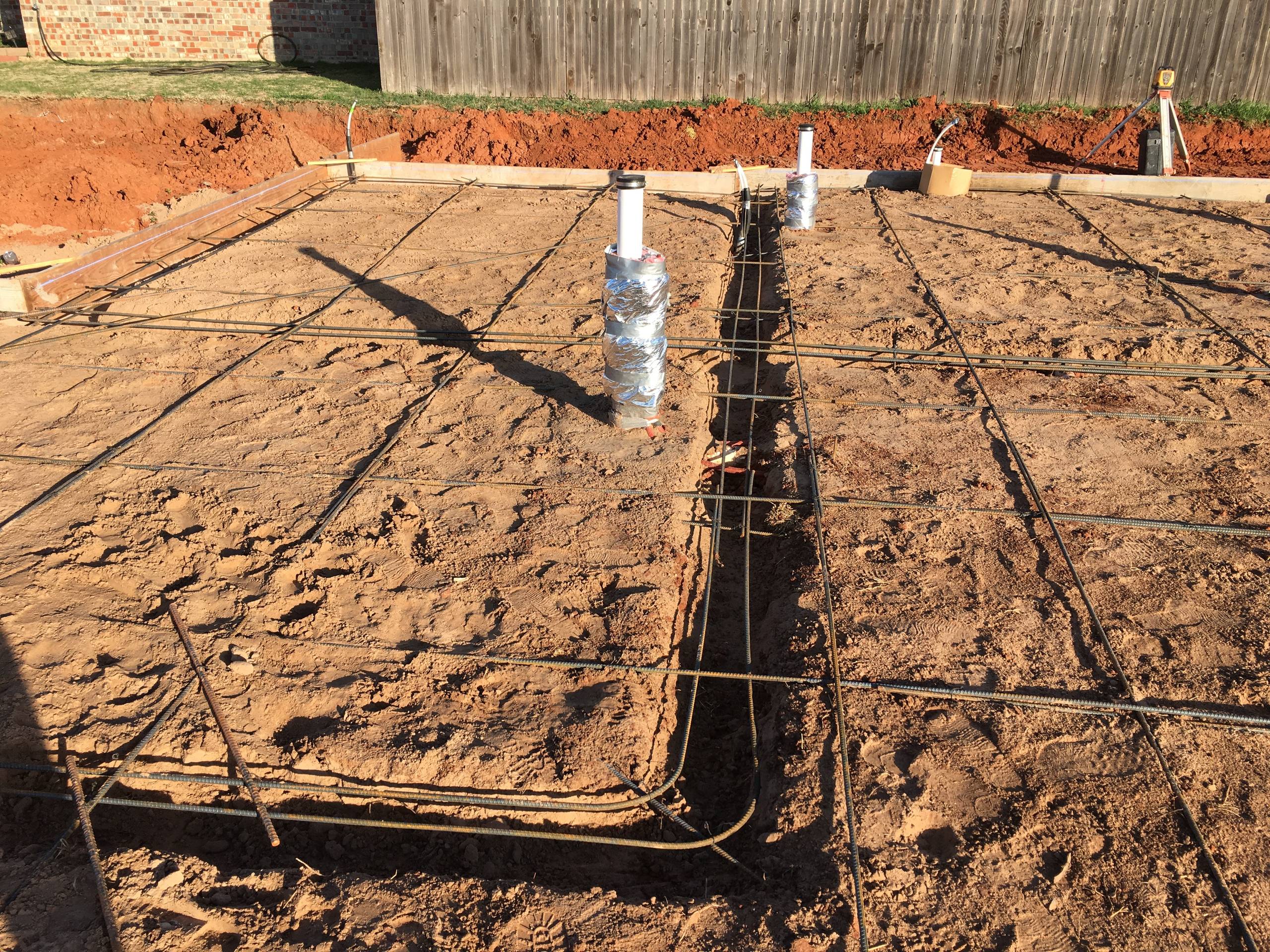 Custom home built in Mustang Oklahoma-Winston