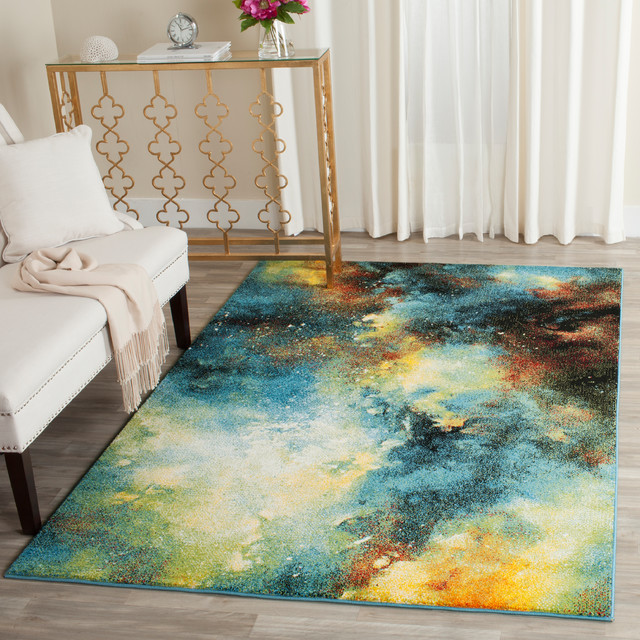 Safavieh Galaxy Collection GAL111 Rug, 2'7"x5' Contemporary Area