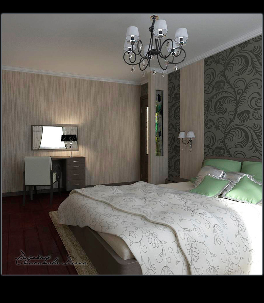 Квартира "классика в зеленом"