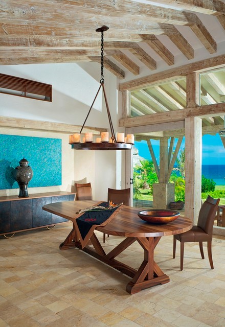 Cabo style eclectico-comedor