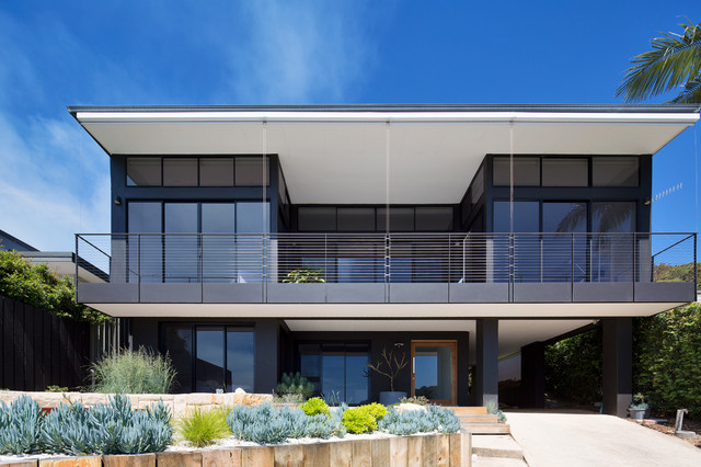 Church Point Project contemporary-fasad