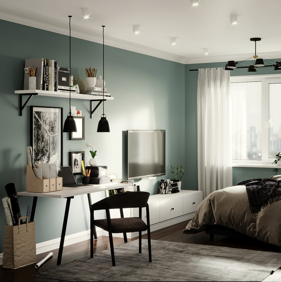 Уютная скандинавия для молодого человека