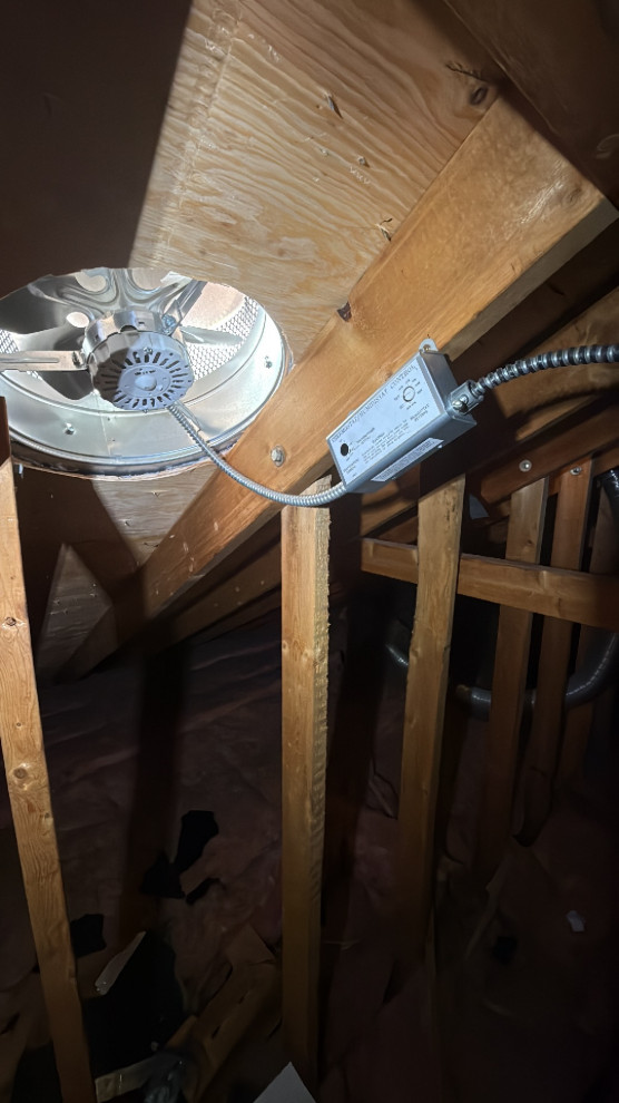 Electrical Services - Power Vent Installation