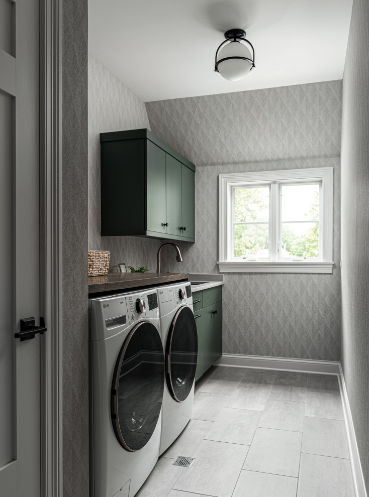 Naperville Residence - Transitional - Laundry Room - Chicago - by ...