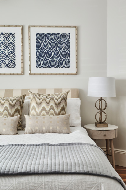 Mosman House transitional-bedroom