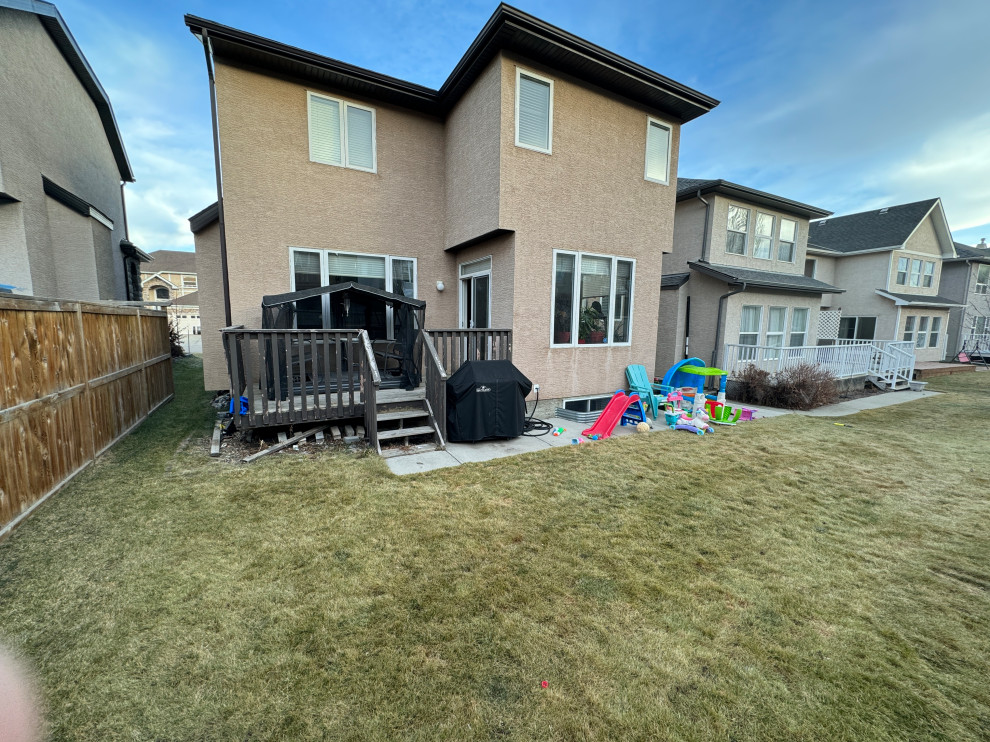 Deck and Fence