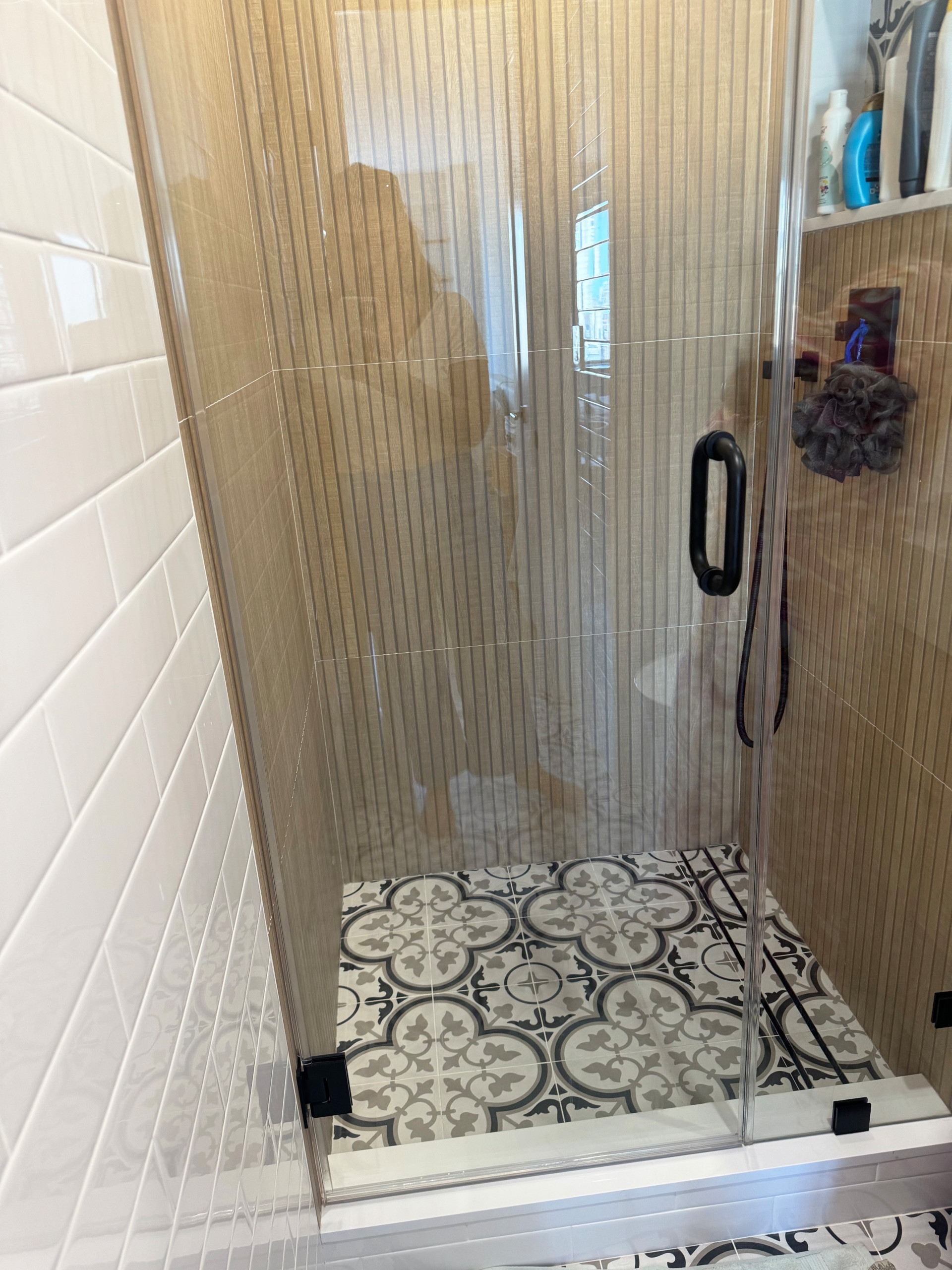 New bathroom almost ready