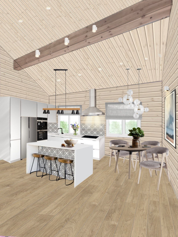 SUNWOOD | Интерьер дома из бруса ТСН "Солнечная поляна"