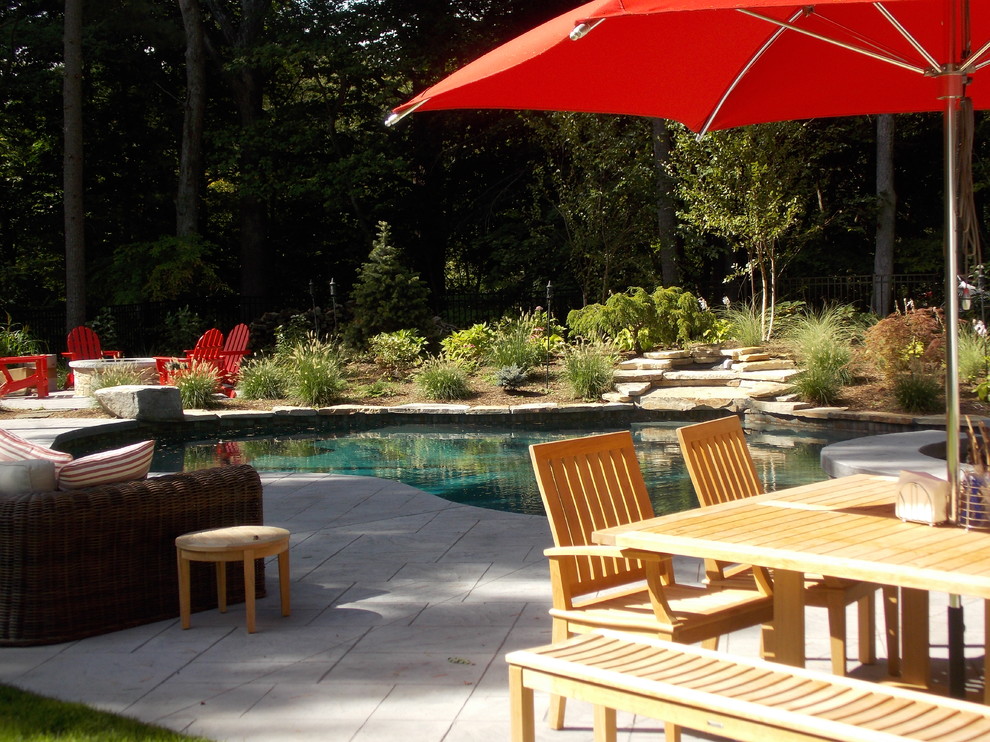 Home design - transitional home design idea in Boston