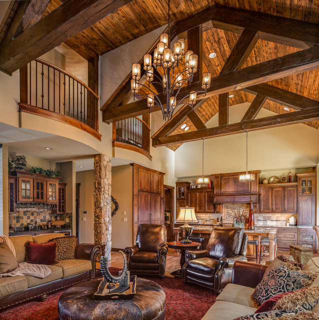 Cedar Park Floor Plan rustico-salon