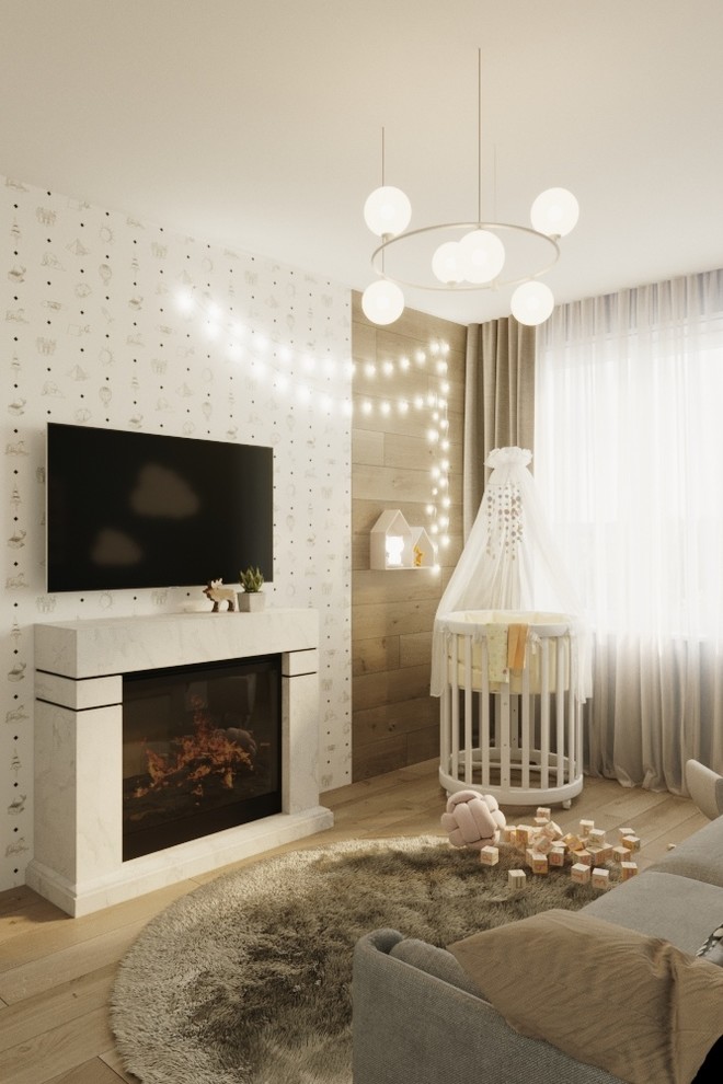 Дизайн - проект двухуровневой 4 к.кв 100 м2 в ЖК "Изумрудный"