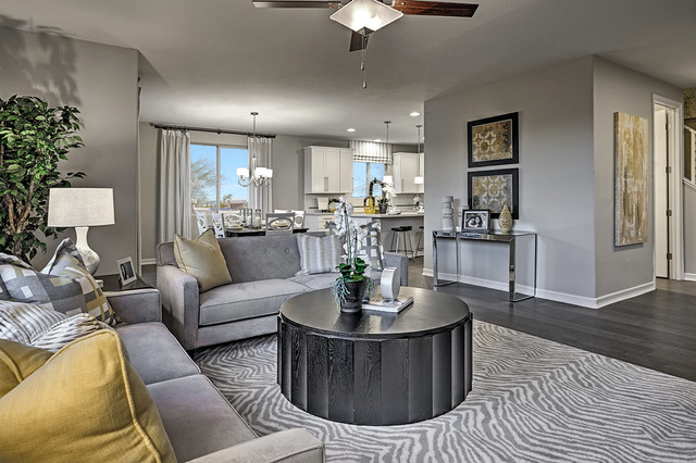 Lillian model home in Las Vegas modern-wohnbereich