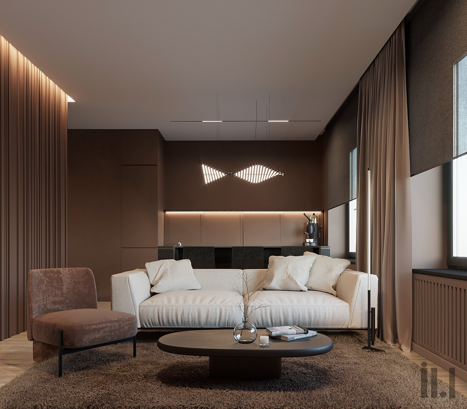 Кухня-гостиная