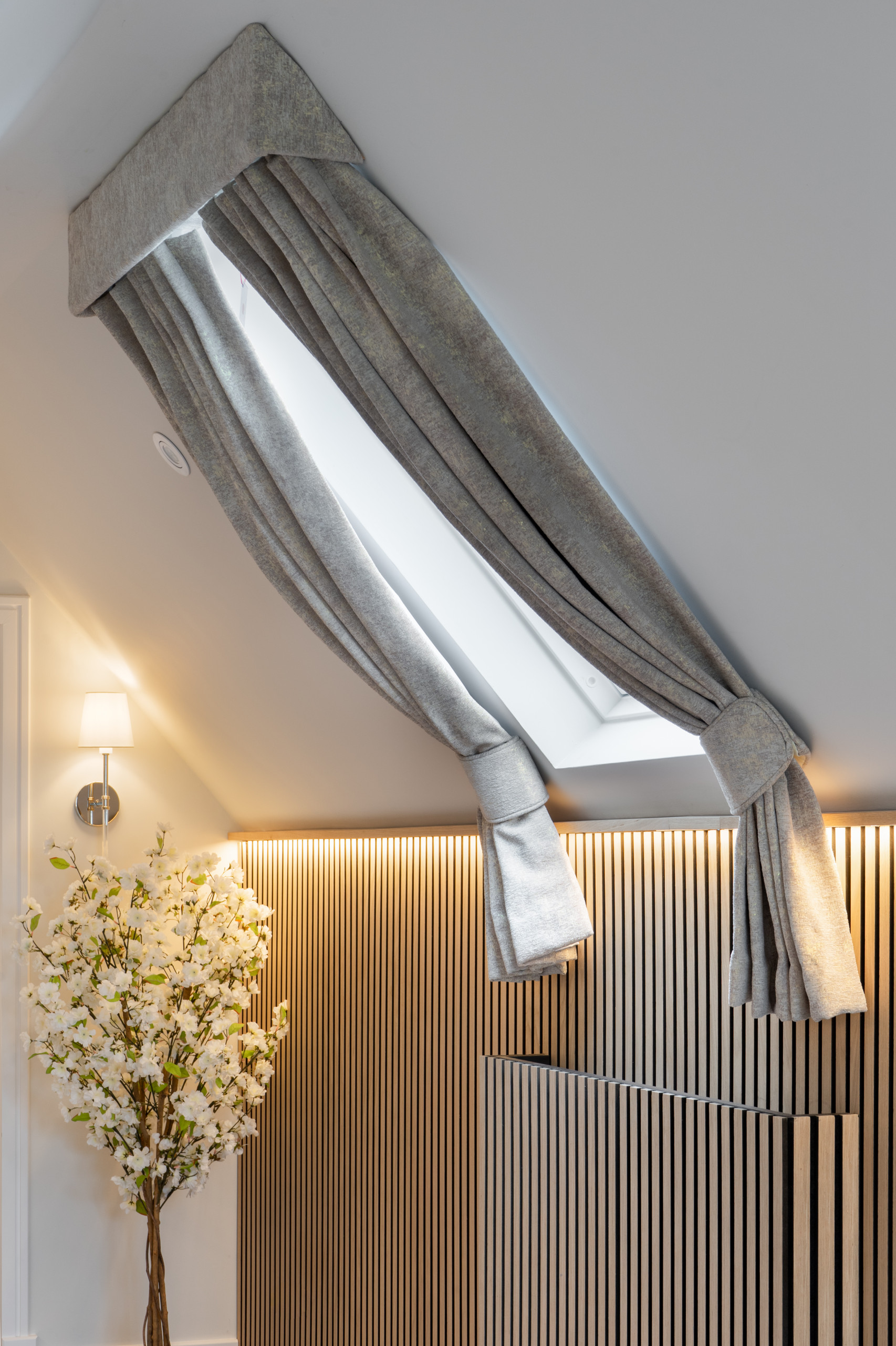 Bespoke Curtain Design for Skylight Window