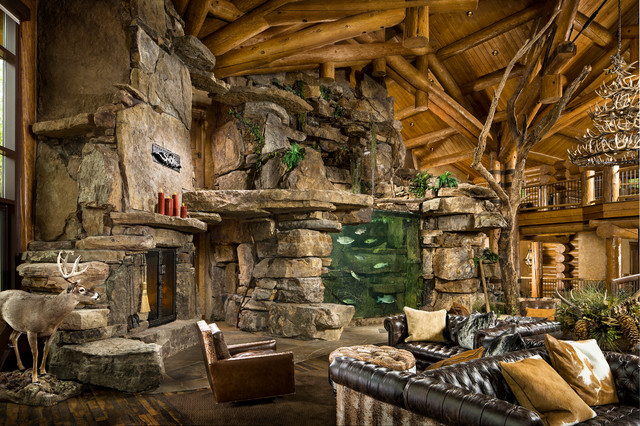 Lodge Style Living Rocky Mountain Homes Rustikal