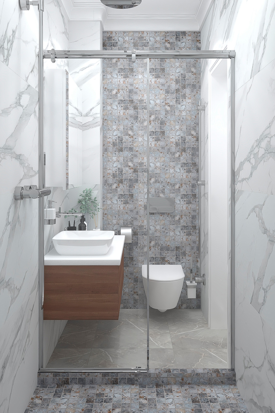 Дизайн санузлов в 3D