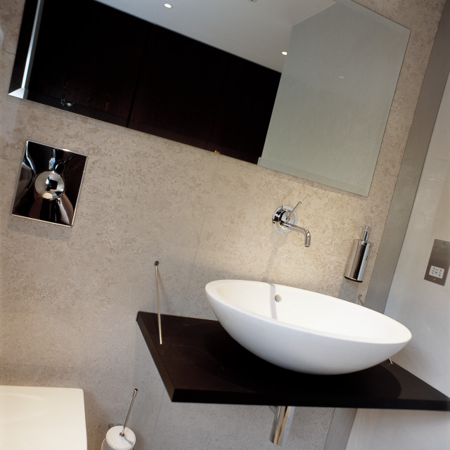 Bathroom trendy-badevaerelse