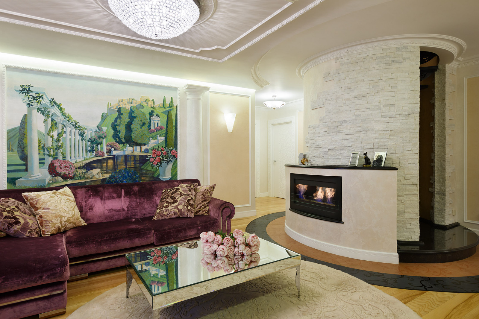 Реализованный проект двухуровневой квартиры