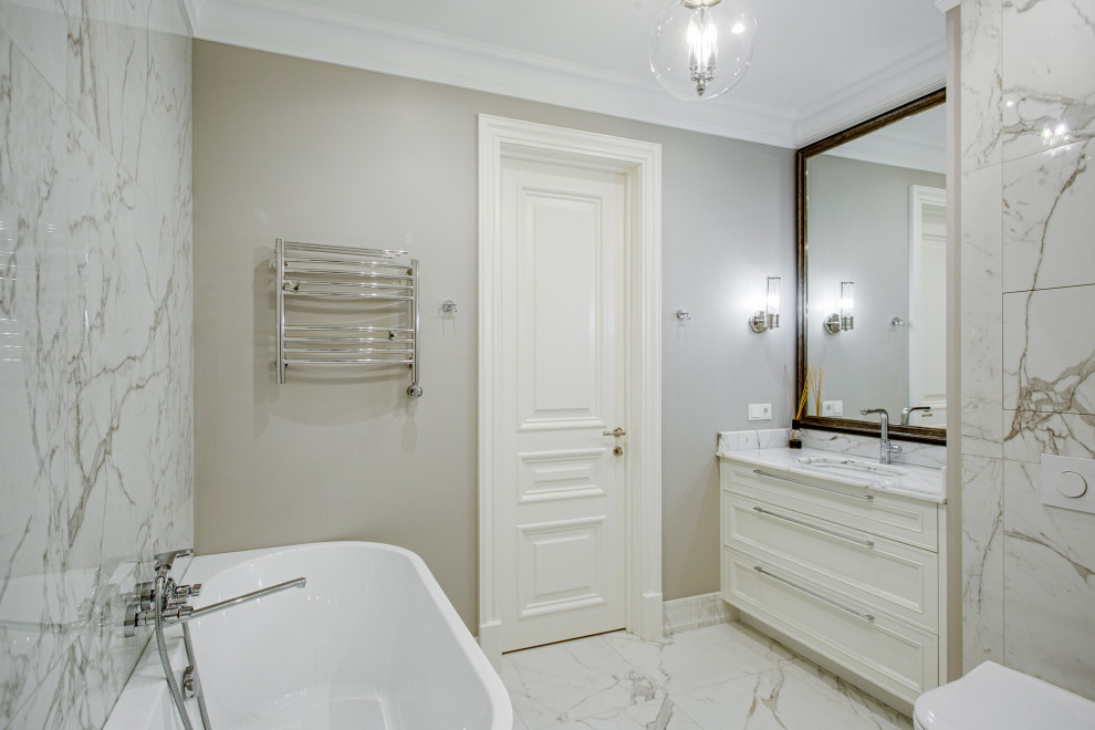 "СОВРЕМЕННАЯ ЕВРОПЕЙСКАЯ КЛАССИКА", ДИЗАЙН-ПРОЕКТ В 3-Х КОМНАТНОЙ КВАРТИРЕ 117 М