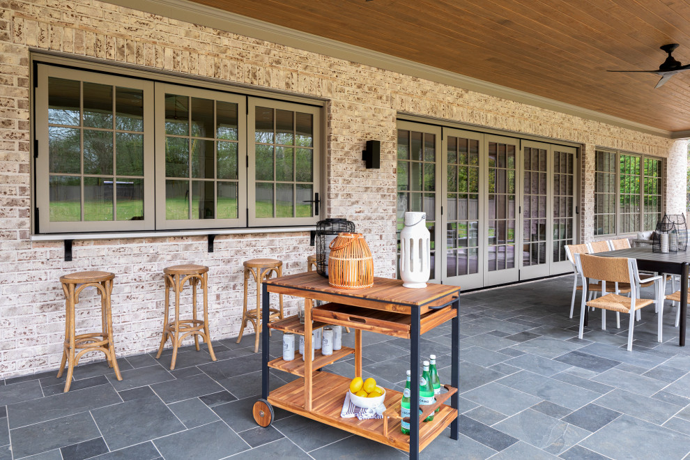 Patio 6015 Lansing by Pike Properties Charlotte Custom Home Builder