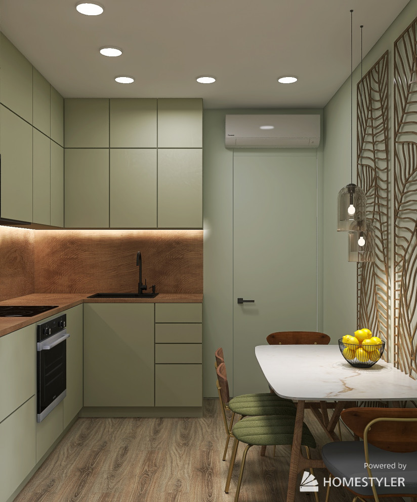 Двухкомнатная квартира для психолога с двумя детьми