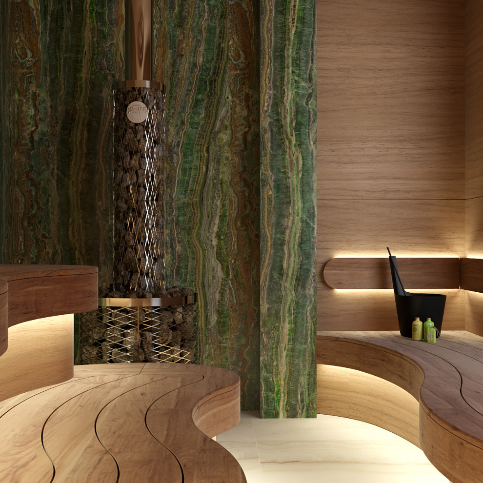 Дизайн-проект сауны "Сказочный лес"
