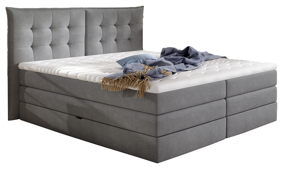 FENDY Platform Bed - Transitional - Platform Beds - by MAXIMAHOUSE | Houzz