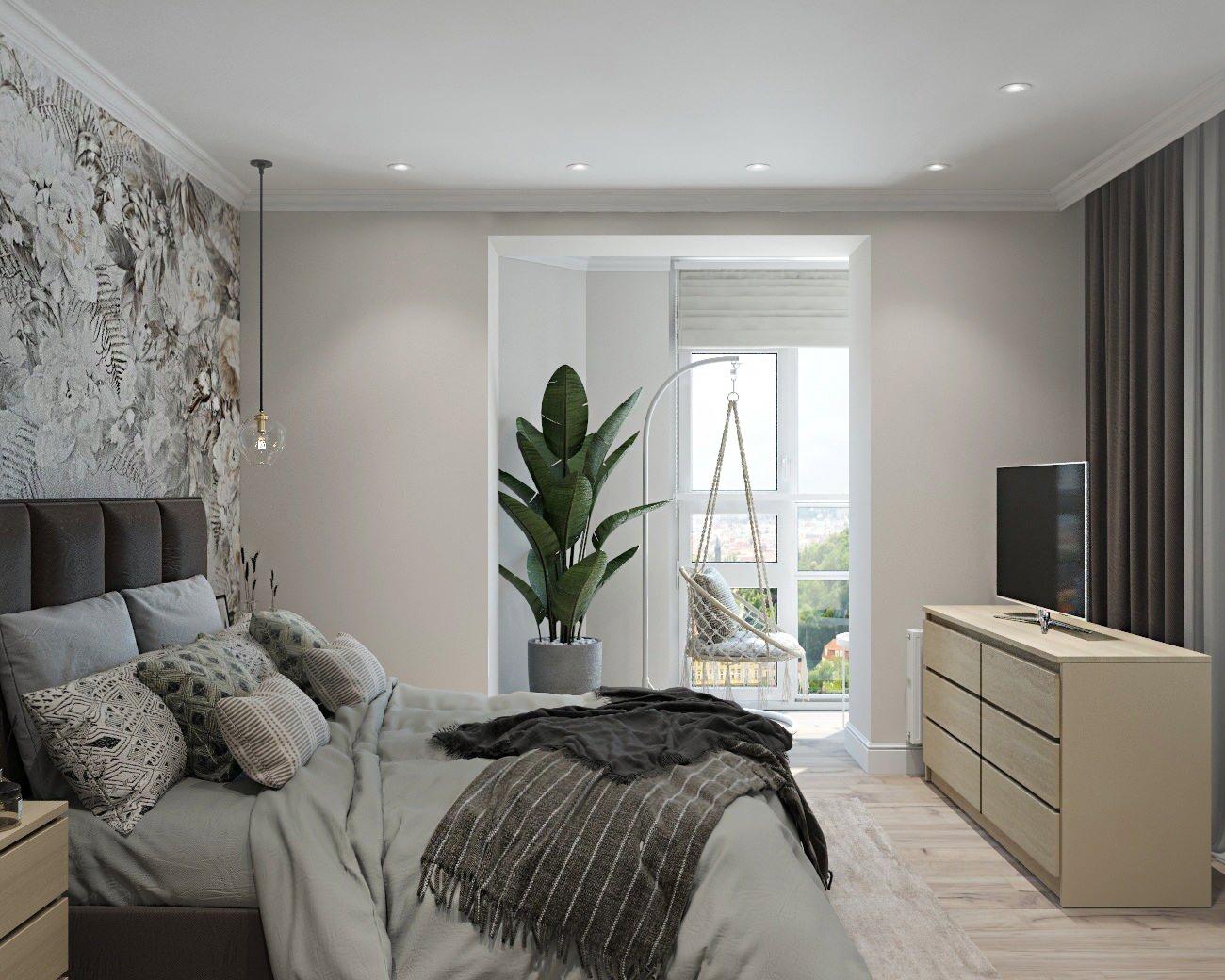 Дизайн проект 4-х комнатной квартиры в ЖК Планета