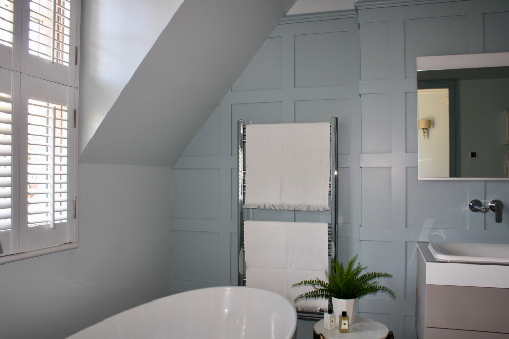 Muswell Hill elegant bedroom,  bathroom, dressing room refurbishment