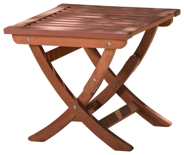 Tahitian Red Hardwood Outdoor Coffee Table